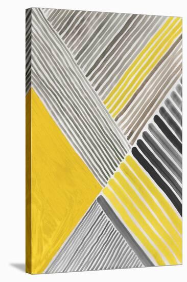 Yellow Mikado II-Tom Reeves-Stretched Canvas