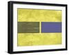 Yellow Mist 3-NaxArt-Framed Art Print