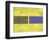 Yellow Mist 3-NaxArt-Framed Art Print