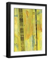 Yellow Mix II-Ricki Mountain-Framed Art Print