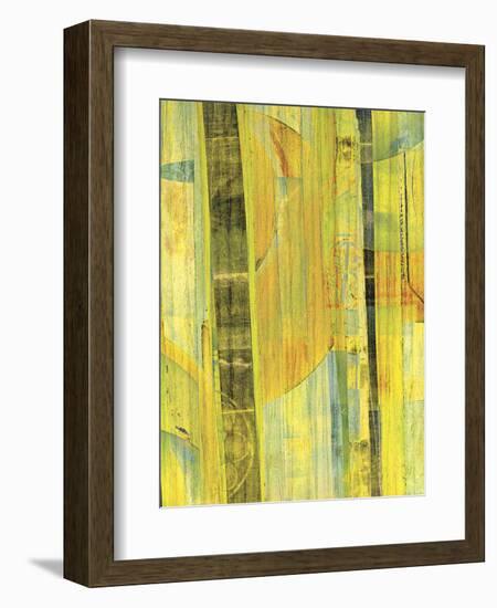 Yellow Mix II-Ricki Mountain-Framed Art Print