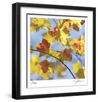 Yellow Oak Leaves-Ken Bremer-Framed Limited Edition