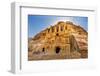 Yellow Obelisk Tomb, Bab el-siq Triclinium, Entrance Into Petra, Jordan-William Perry-Framed Photographic Print