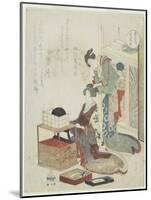 Yellow of Boxwood Comb, C. 1820-Ryuryukyo Shinsai-Mounted Giclee Print