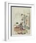 Yellow of Boxwood Comb, C. 1820-Ryuryukyo Shinsai-Framed Giclee Print