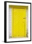 Yellow Old Wooden Door-vilax-Framed Photographic Print