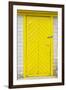 Yellow Old Wooden Door-vilax-Framed Photographic Print