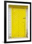 Yellow Old Wooden Door-vilax-Framed Photographic Print