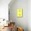 Yellow Opposed Happy Faces-null-Mounted Art Print displayed on a wall