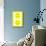 Yellow Opposed Happy Faces-null-Mounted Art Print displayed on a wall