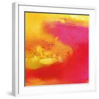 Yellow, Orange, and Pink Swirl, c. 2008-Pier Mahieu-Framed Premium Giclee Print