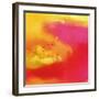 Yellow, Orange, and Pink Swirl, c. 2008-Pier Mahieu-Framed Premium Giclee Print