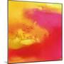 Yellow, Orange, and Pink Swirl, c. 2008-Pier Mahieu-Mounted Premium Giclee Print