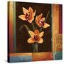 Yellow Orchids-Jill Deveraux-Stretched Canvas