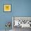 Yellow Owl Mesh-Lisa Kroll-Framed Art Print displayed on a wall