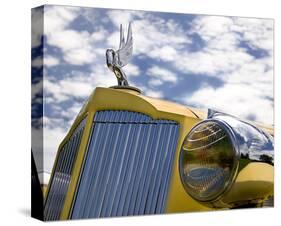 Yellow Packard-Richard James-Stretched Canvas