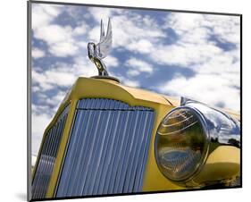 Yellow Packard-Richard James-Mounted Art Print