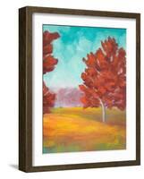 Yellow Pasture-Walt Johnson-Framed Art Print