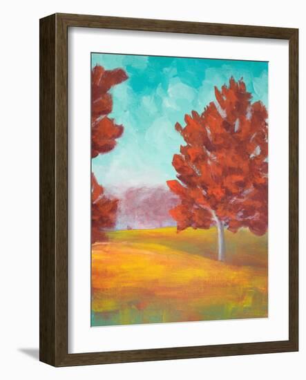 Yellow Pasture-Walt Johnson-Framed Art Print