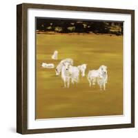 Yellow Patch-Sydney Edmunds-Framed Premium Giclee Print