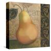 Yellow Pear-Louise Montillio-Stretched Canvas