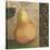 Yellow Pear-Louise Montillio-Stretched Canvas