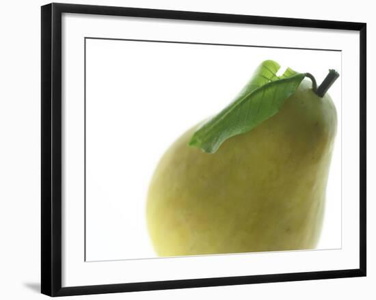 Yellow Pear-null-Framed Photographic Print