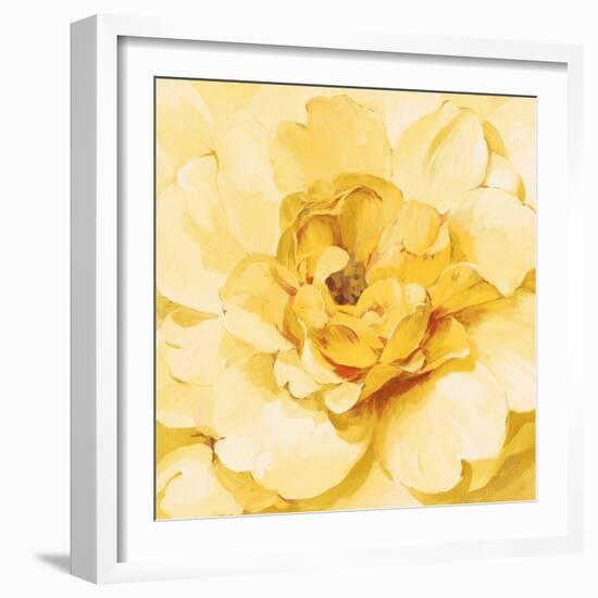 Yellow Peony-Danhui Nai-Framed Art Print