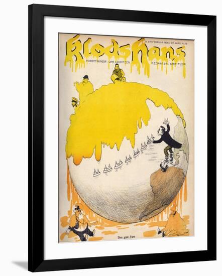 Yellow Peril Campaign-null-Framed Art Print