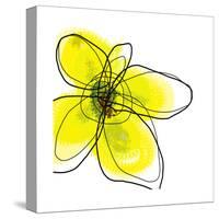 Yellow Petals 1-Jan Weiss-Stretched Canvas