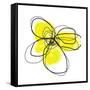 Yellow Petals 2-Jan Weiss-Framed Stretched Canvas