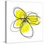 Yellow Petals 2-Jan Weiss-Stretched Canvas