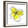 Yellow Petals 2-Jan Weiss-Framed Art Print