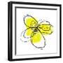 Yellow Petals 2-Jan Weiss-Framed Art Print