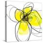 Yellow Petals 3-Jan Weiss-Stretched Canvas