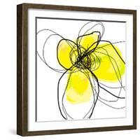 Yellow Petals 3-Jan Weiss-Framed Art Print