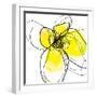 Yellow Petals 3-Jan Weiss-Framed Art Print