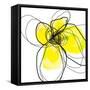 Yellow Petals 3-Jan Weiss-Framed Stretched Canvas