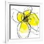 Yellow Petals 3-Jan Weiss-Framed Premium Giclee Print