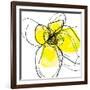 Yellow Petals 3-Jan Weiss-Framed Premium Giclee Print