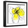 Yellow Petals 3-Jan Weiss-Framed Art Print