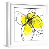 Yellow Petals 3-Jan Weiss-Framed Art Print