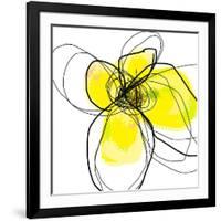 Yellow Petals 3-Jan Weiss-Framed Art Print