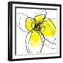 Yellow Petals 3-Jan Weiss-Framed Premium Giclee Print