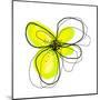 Yellow Petals 4-Jan Weiss-Mounted Art Print