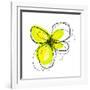 Yellow Petals 4-Jan Weiss-Framed Art Print