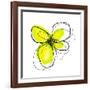 Yellow Petals 4-Jan Weiss-Framed Art Print