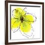 Yellow Petals Four-Jan Weiss-Framed Art Print