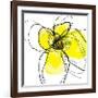 Yellow Petals Three-Jan Weiss-Framed Art Print