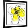 Yellow Petals Three-Jan Weiss-Framed Premium Giclee Print